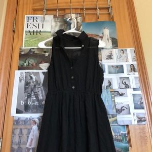 Black casual dress